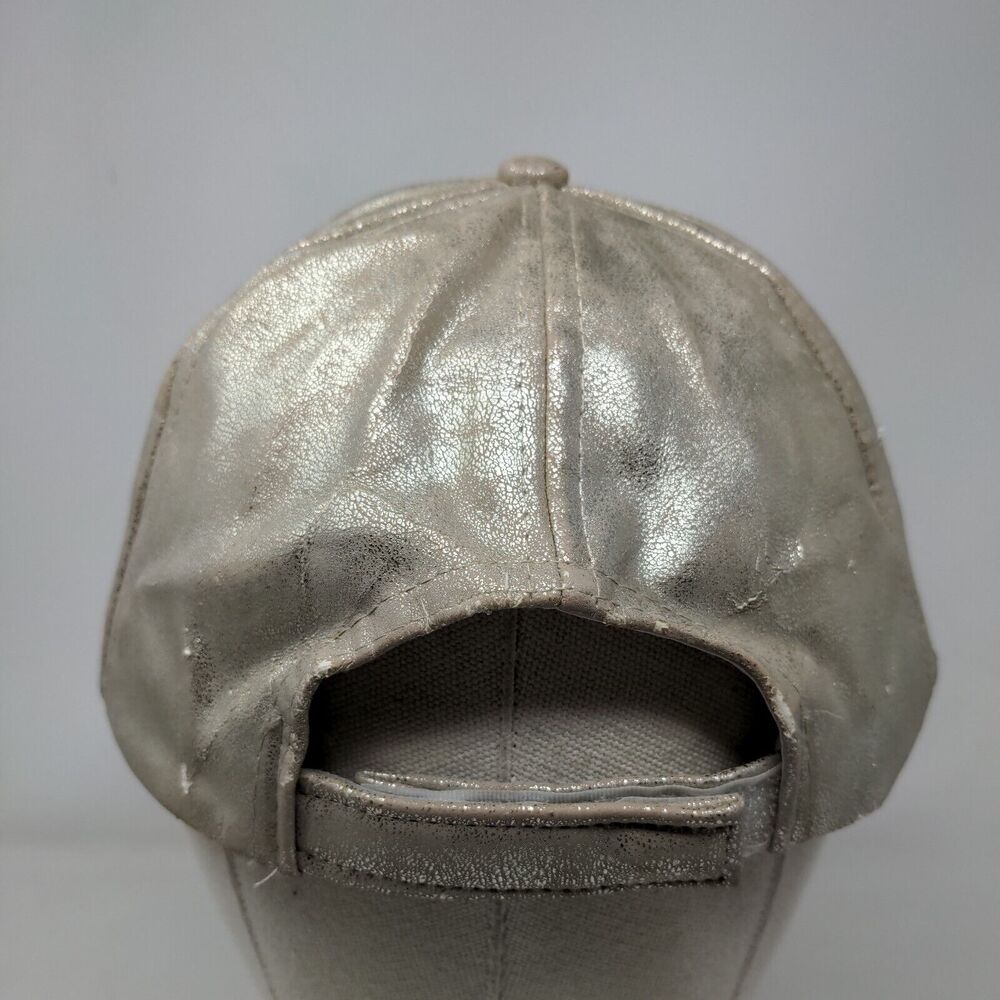 C Strapback Hat Tan One Size Adjustable Lightweight 6 Panel Blank - Picture 5 of 8